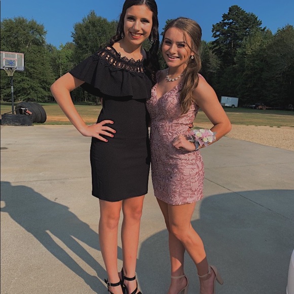 blush homecoming dress - Picture 3 of 3